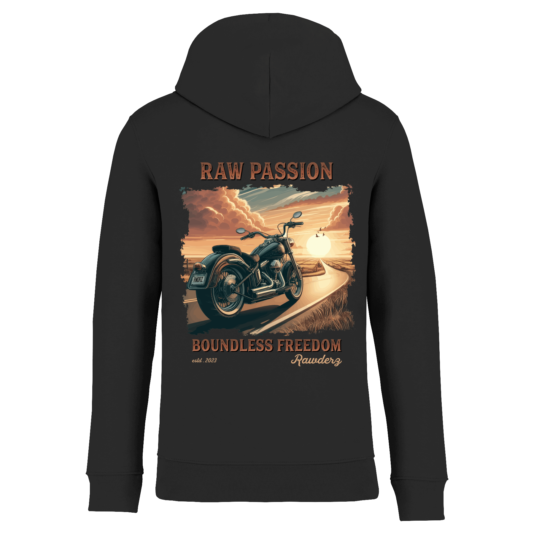 Hoodie "RAW PASSION"