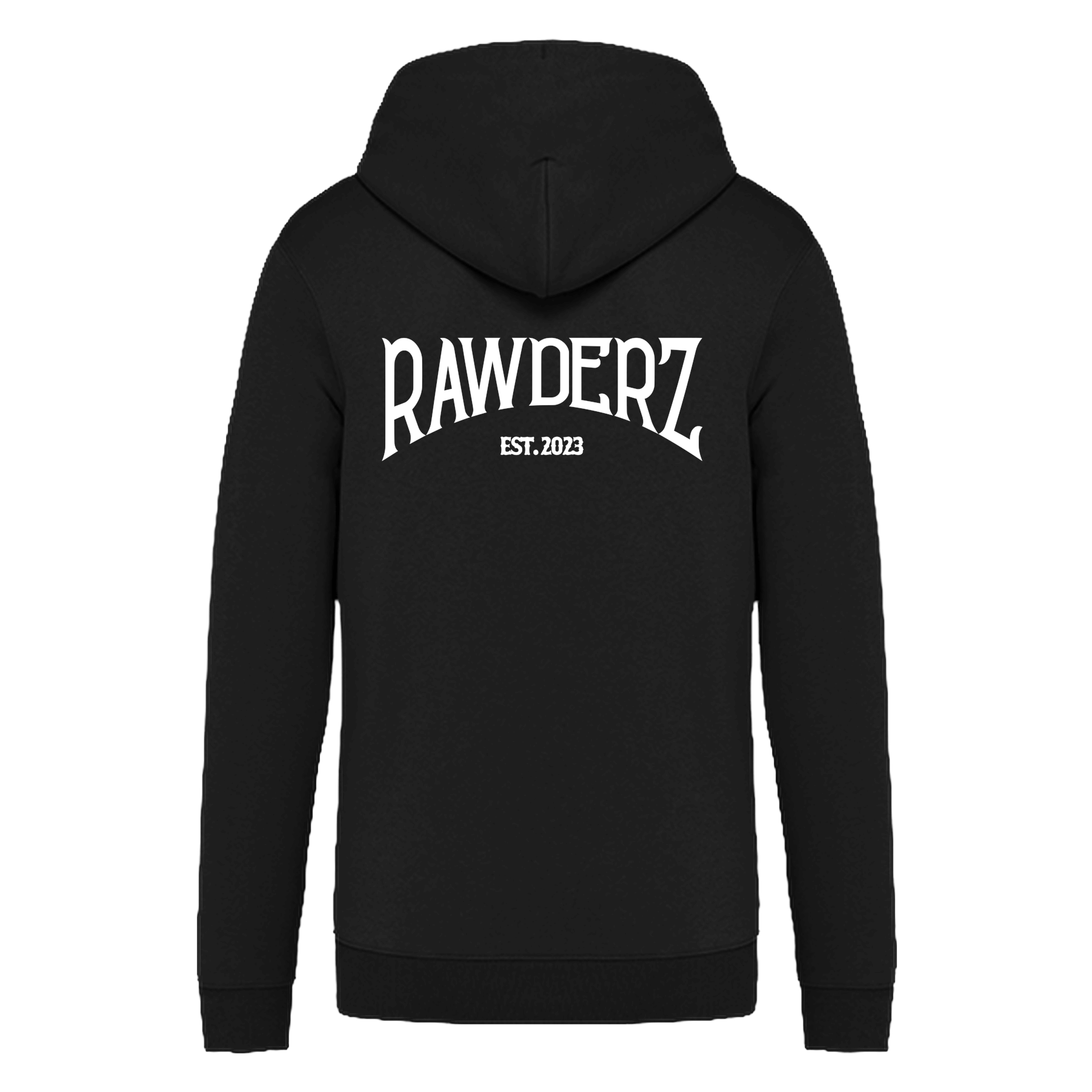 Hoodie Zipper "RAWDERZ CLEAN"