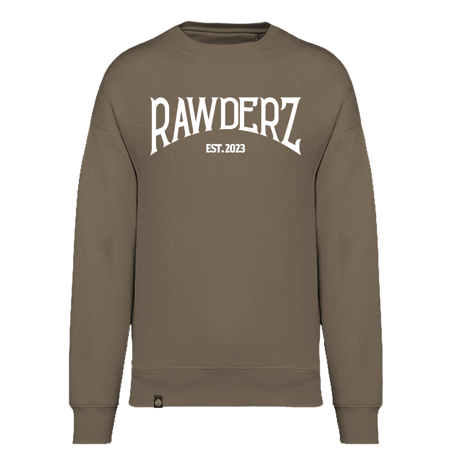 Oversize Sweatshirt "RAWDERZ CLEAN"