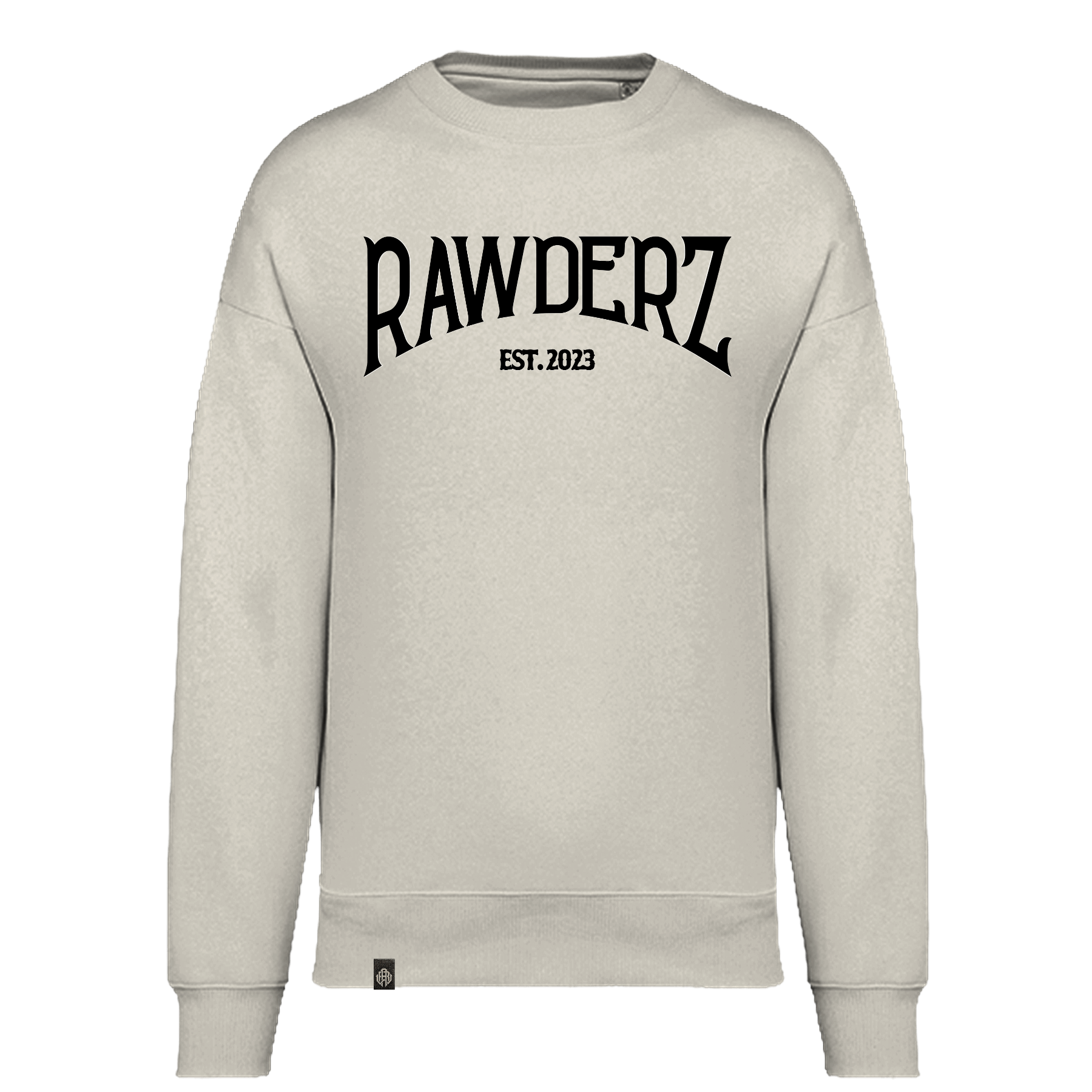 Oversize Sweatshirt "RAWDERZ CLEAN"