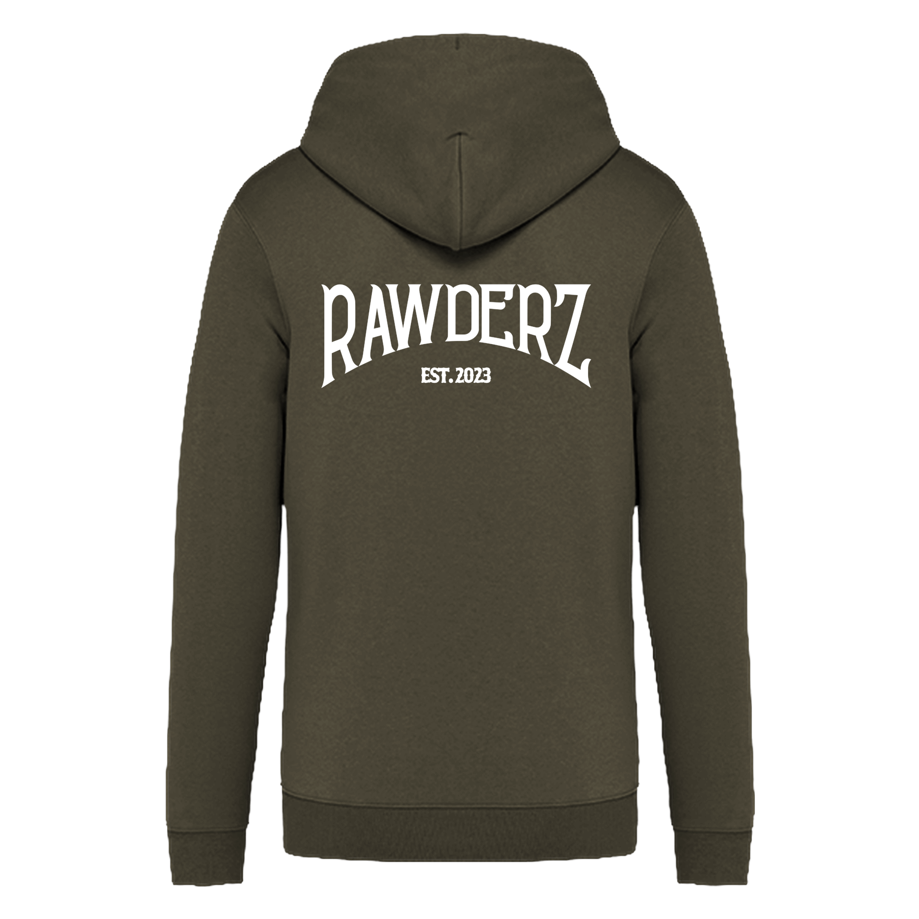 Hoodie Zipper "RAWDERZ CLEAN"