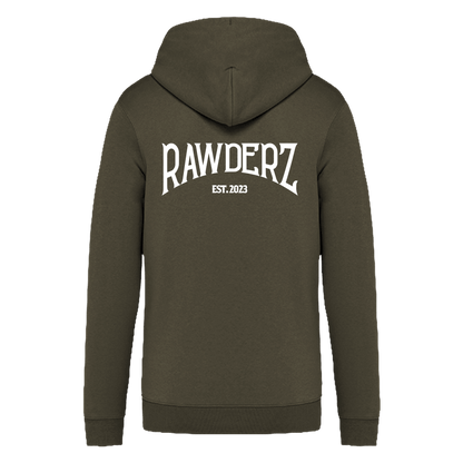 Hoodie Zipper "RAWDERZ CLEAN"